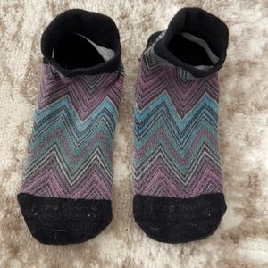 Chevron print Pure Barre socks